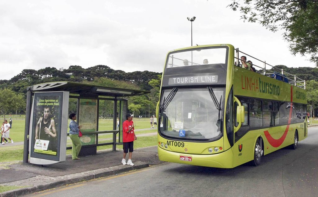 Linha Turismo de Curitiba tem tarifa a R$ 6 durante a Primavera. Foto: Cesar Brustolin/SMCS